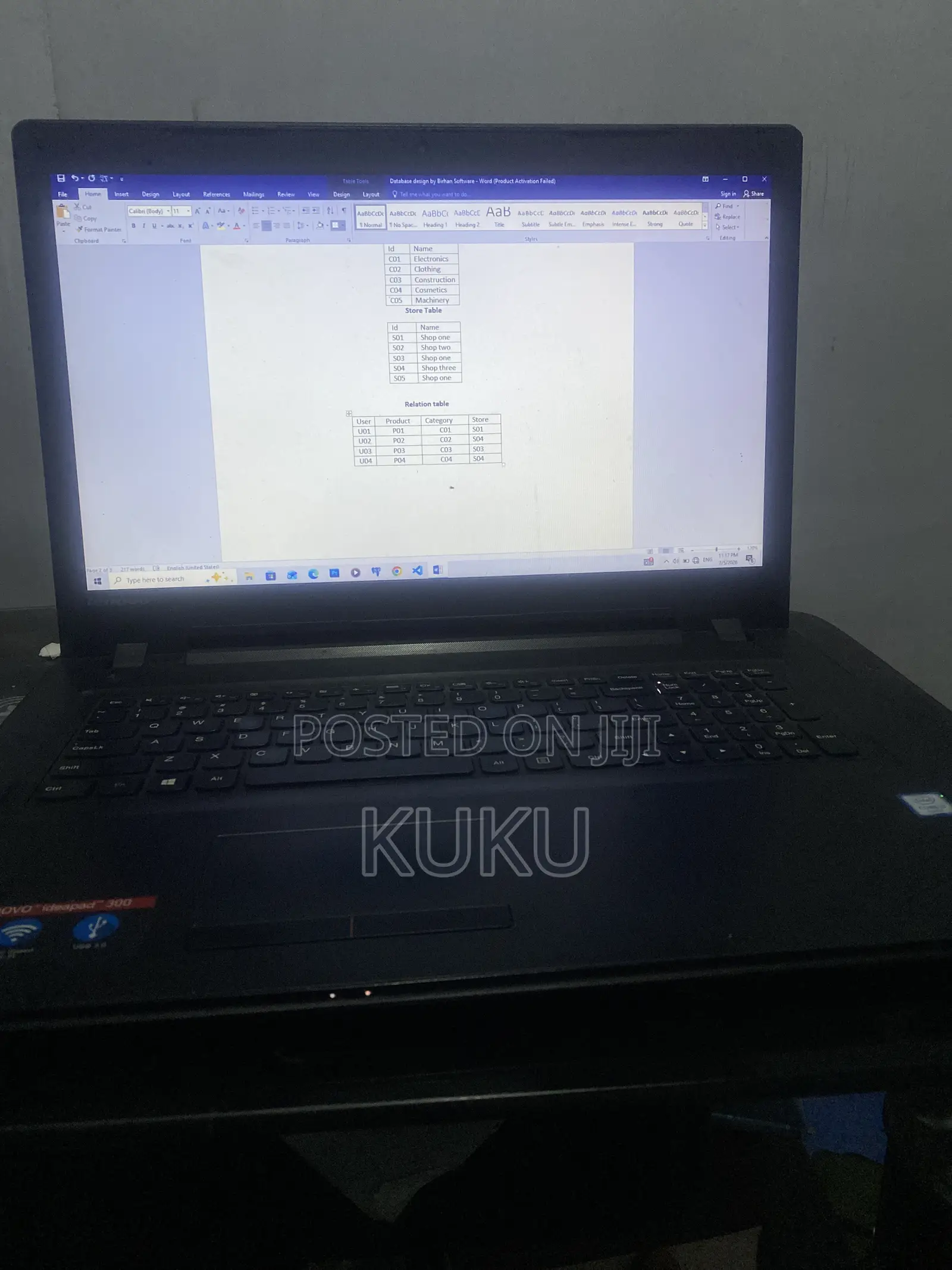 Laptop Lenovo IdeaPad 300 4GB Intel Core i3 HDD 500GB