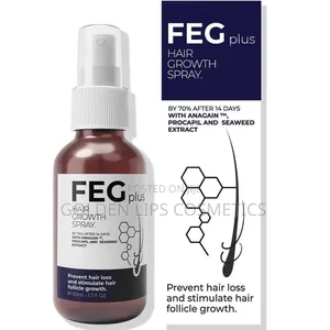 Feg Plus Hair Growth Spray 50ml – Anti Hair Fall Thickening Spray