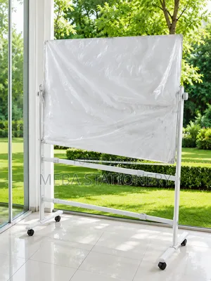 Both Sides White Board With Stand 120x90cm