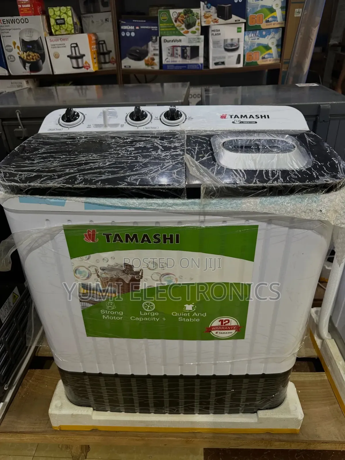 Tamashi 11kg Dual Motter Washing Machine