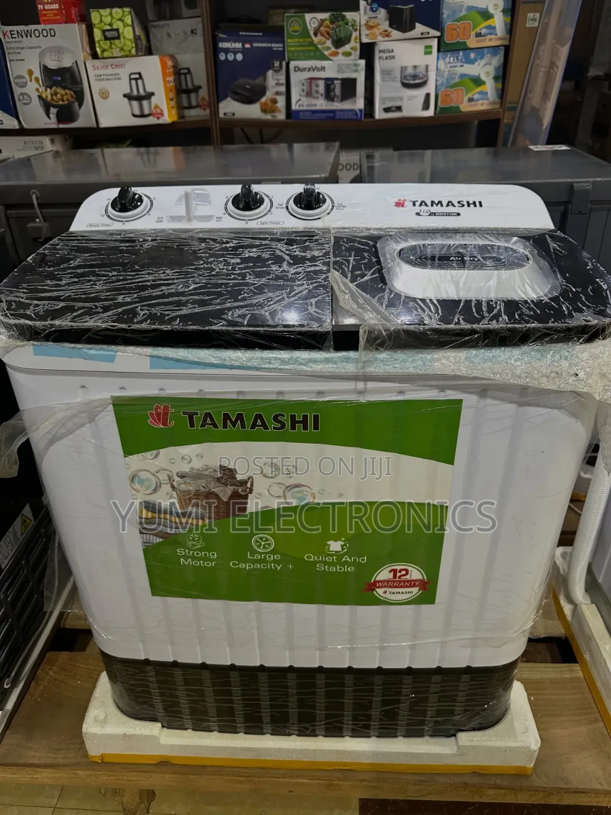 Tamashi 11kg Dual Motter Washing Machine