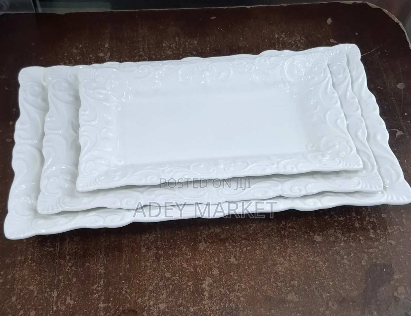 .3 Set Porcelain Plate