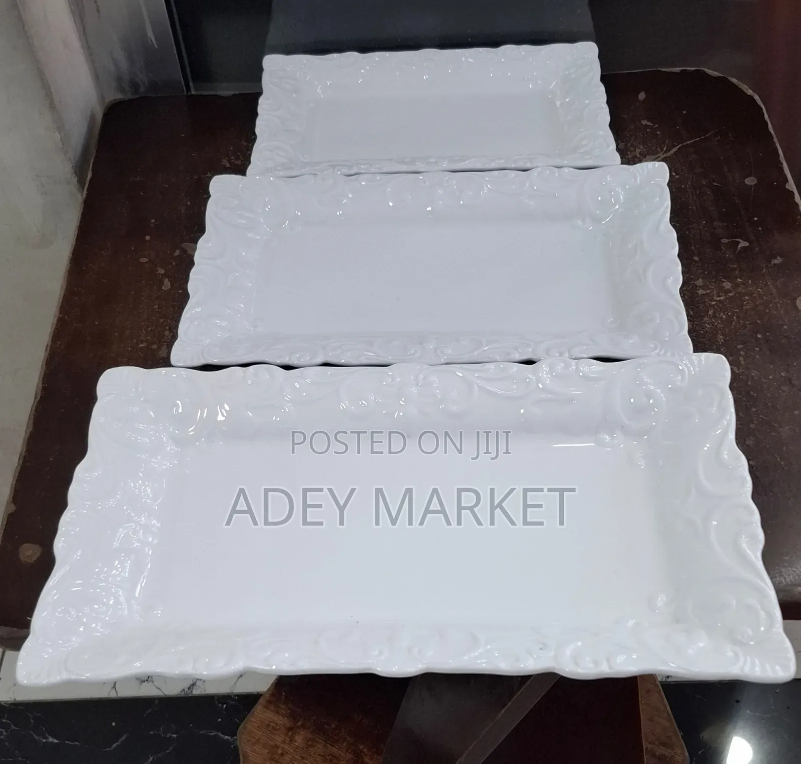 .3 Set Porcelain Plate