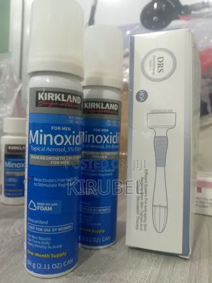 Foam Minoxidil የፀጉር ና የፂም ማብቀያ