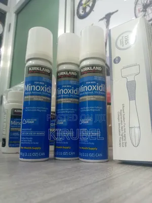 Foam Minoxidil የፀጉር ና የፂም ማብቀያ