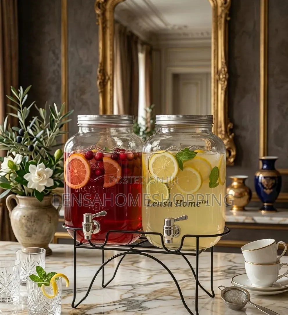 Juice Dispenser Jars