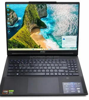 New Laptop MSI 32GB AMD Ryzen 7 SSD 1T
