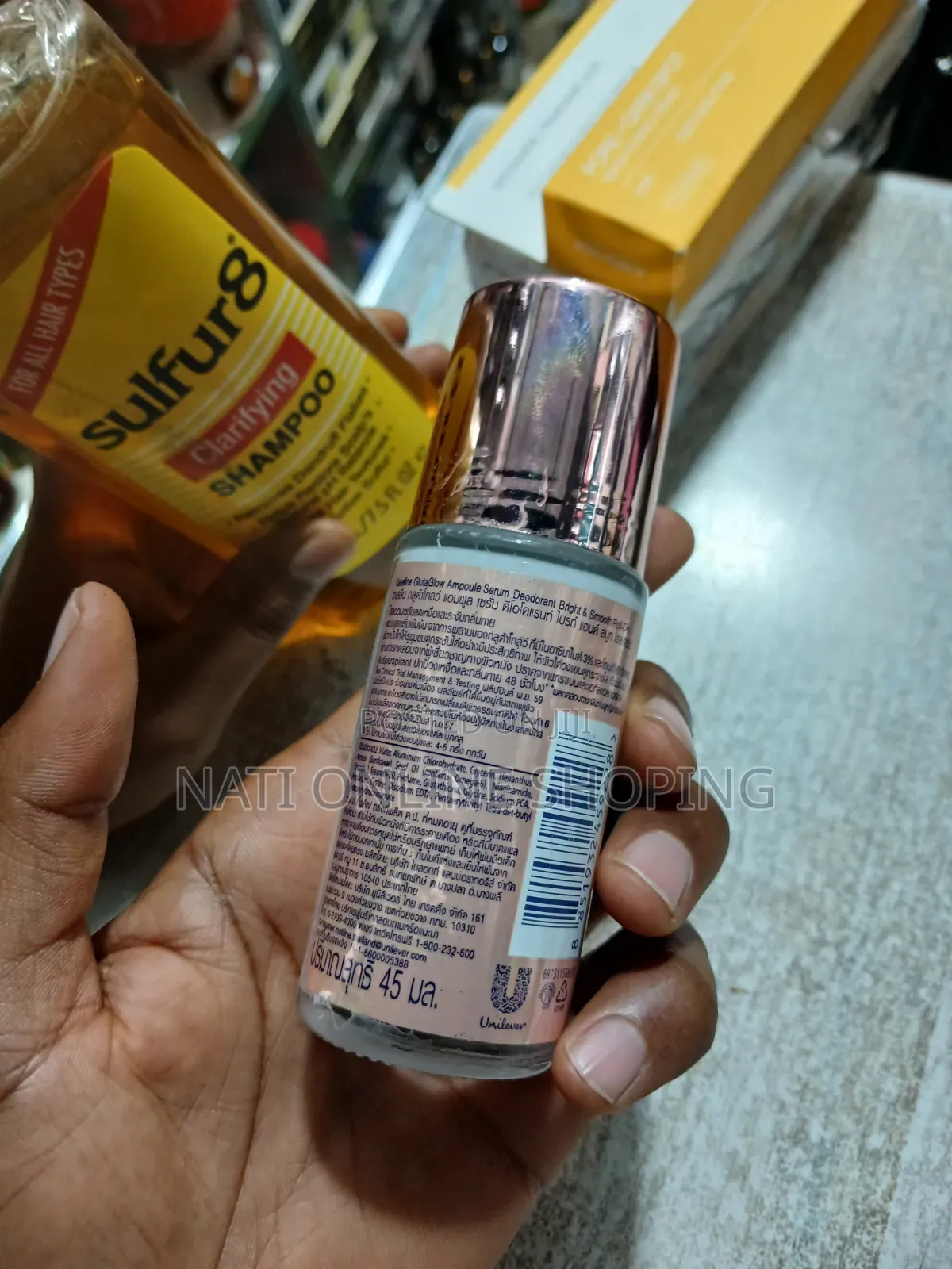 Vaseline Glutaglow Ampoule Serum Deodorant