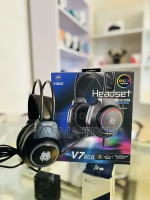 Level Up Your Gaming Experience With the Yoro V7 RGB Gaming Headset