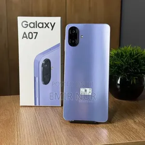 New Samsung Galaxy A07 4G 64 GB Black
