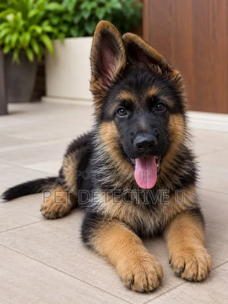 1-3 months Male Purebred German Shepherd