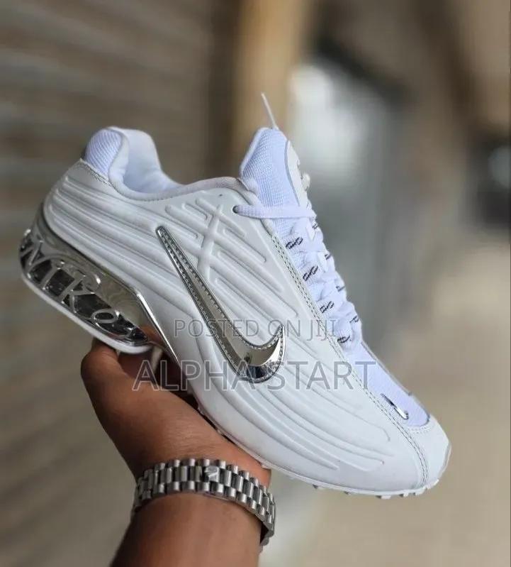 Nike Shox Silver High Master Quality Shoes for Man's Made in Vietnam
