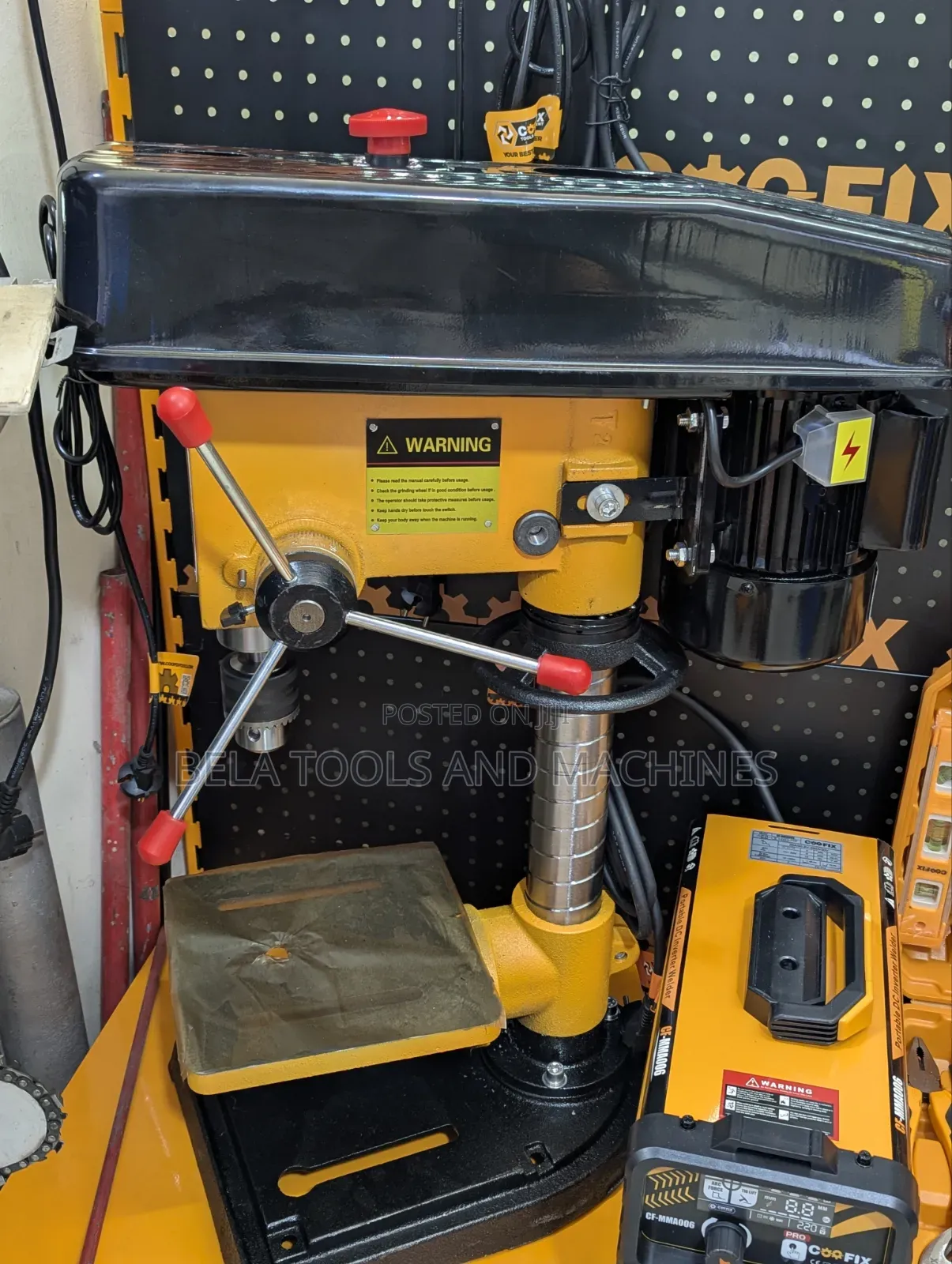 Coofix Stand Press Drill Bench Drill Machine 550w 16mm Chuck Quality