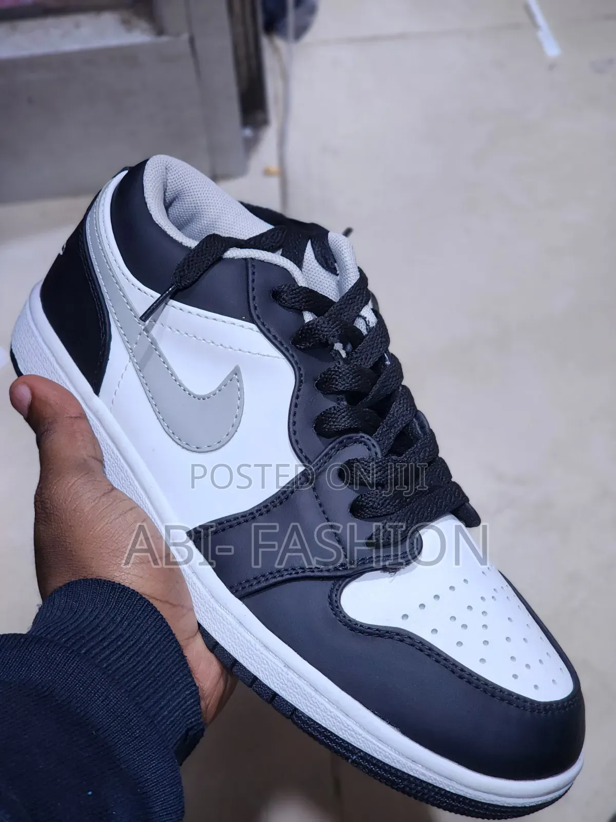 Low Flat Air Jordan Leather