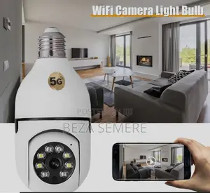 Hd Smart Bulb CCTV Camera – 360° Full-Color Night Vision Wifi Cam