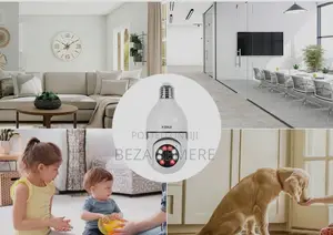 Shop Security Smart Bulb Camera – 360° Panorama Wifi Business Cam