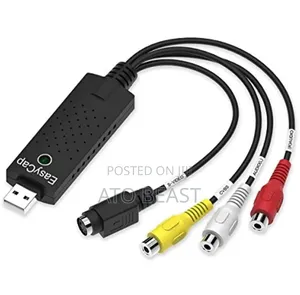VHS Easycap Usb 2.0 Video Adapter Designed to Video Capture