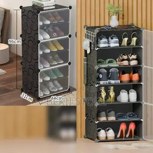 Plastic Cube Shoes Rack High Quality
