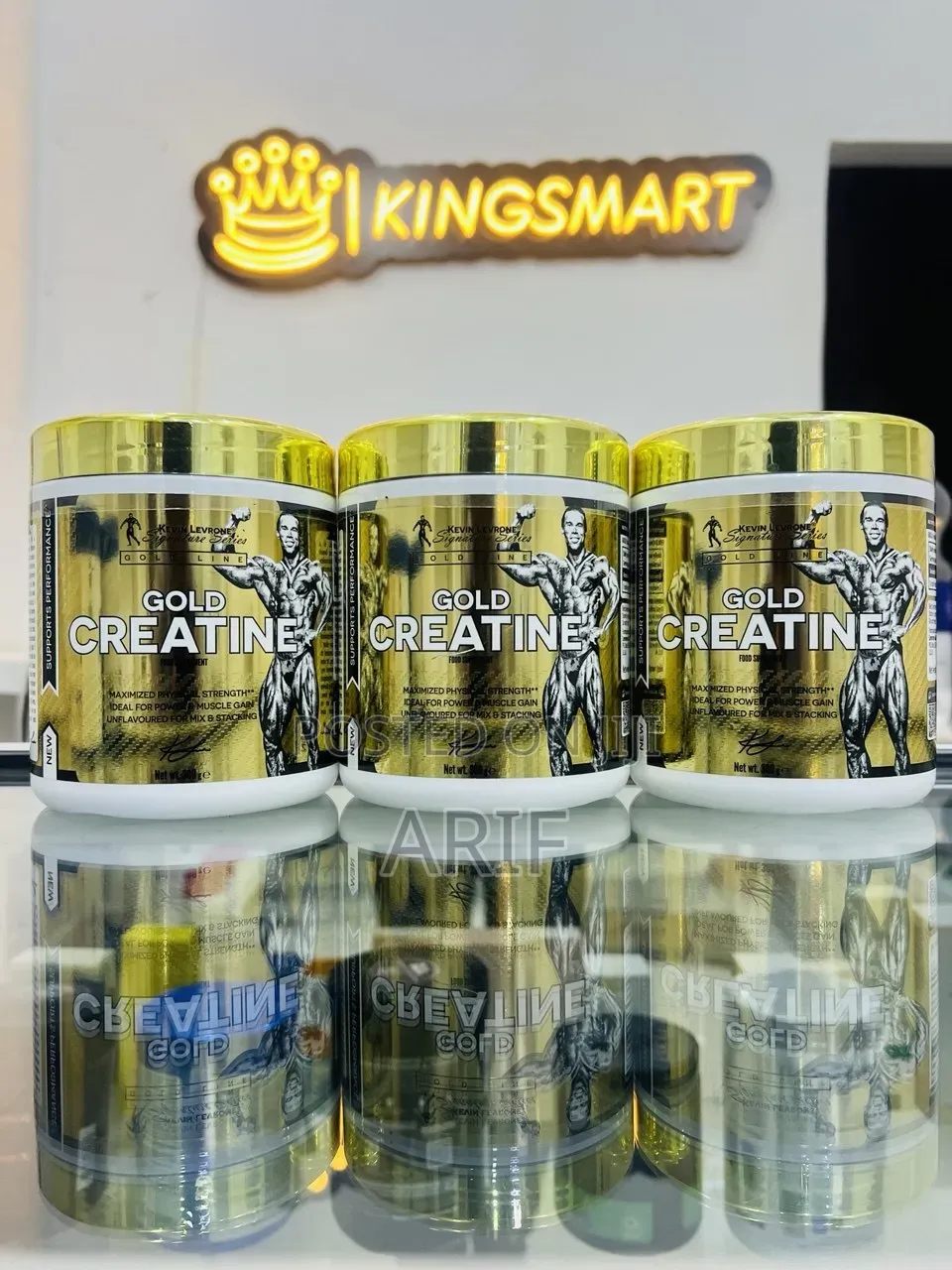 Gold Creatine Monohydrate 300gm Made in Poland