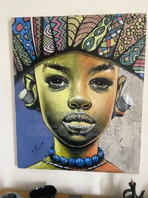 Original Mixed‐Media Artwork Signed “Artsy Kats” (14/04/2021)