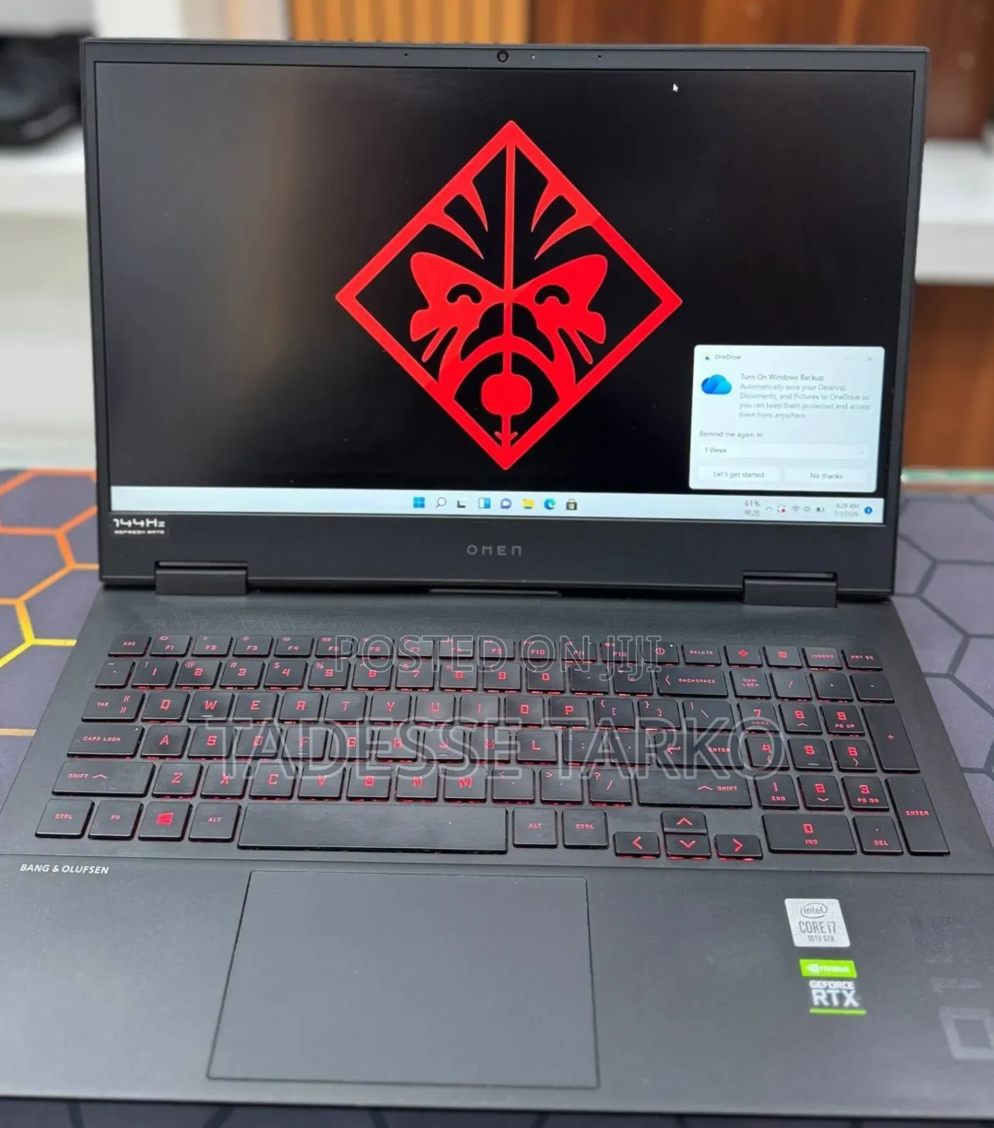 New Laptop HP Omen 16 16GB Intel Core i7 SSD 512GB