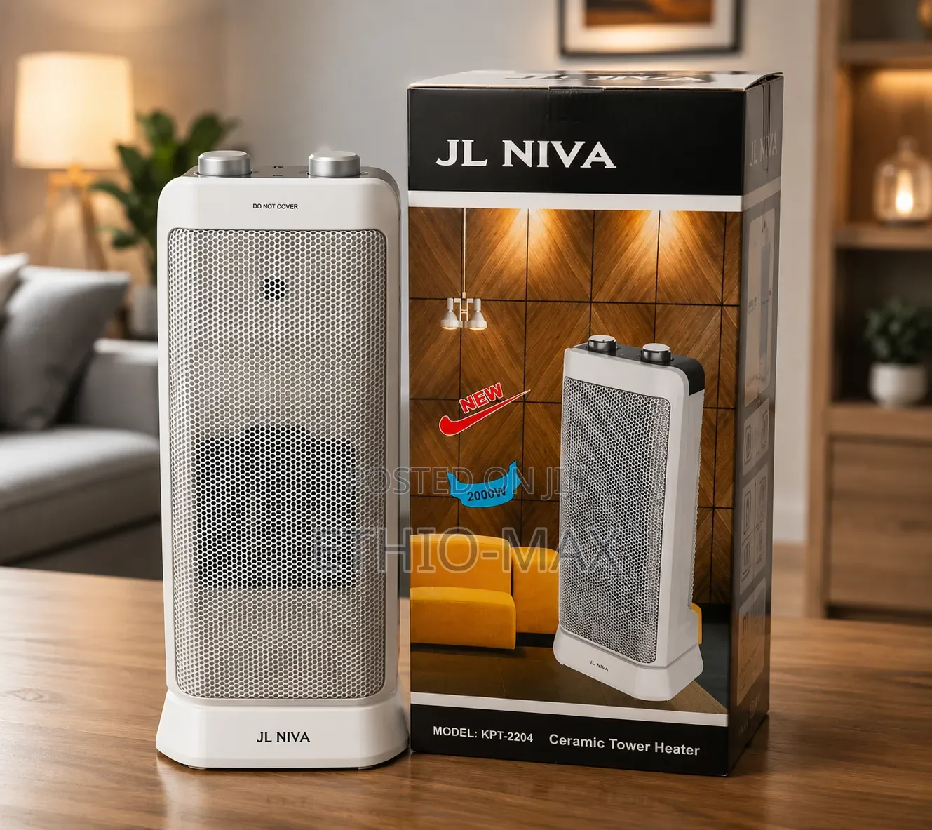 Jl Niva Ceramic Tower Heater – Smart Heating Solution