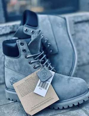 Timberland Men's 6-Inch Premium Waterproof Boots Gray