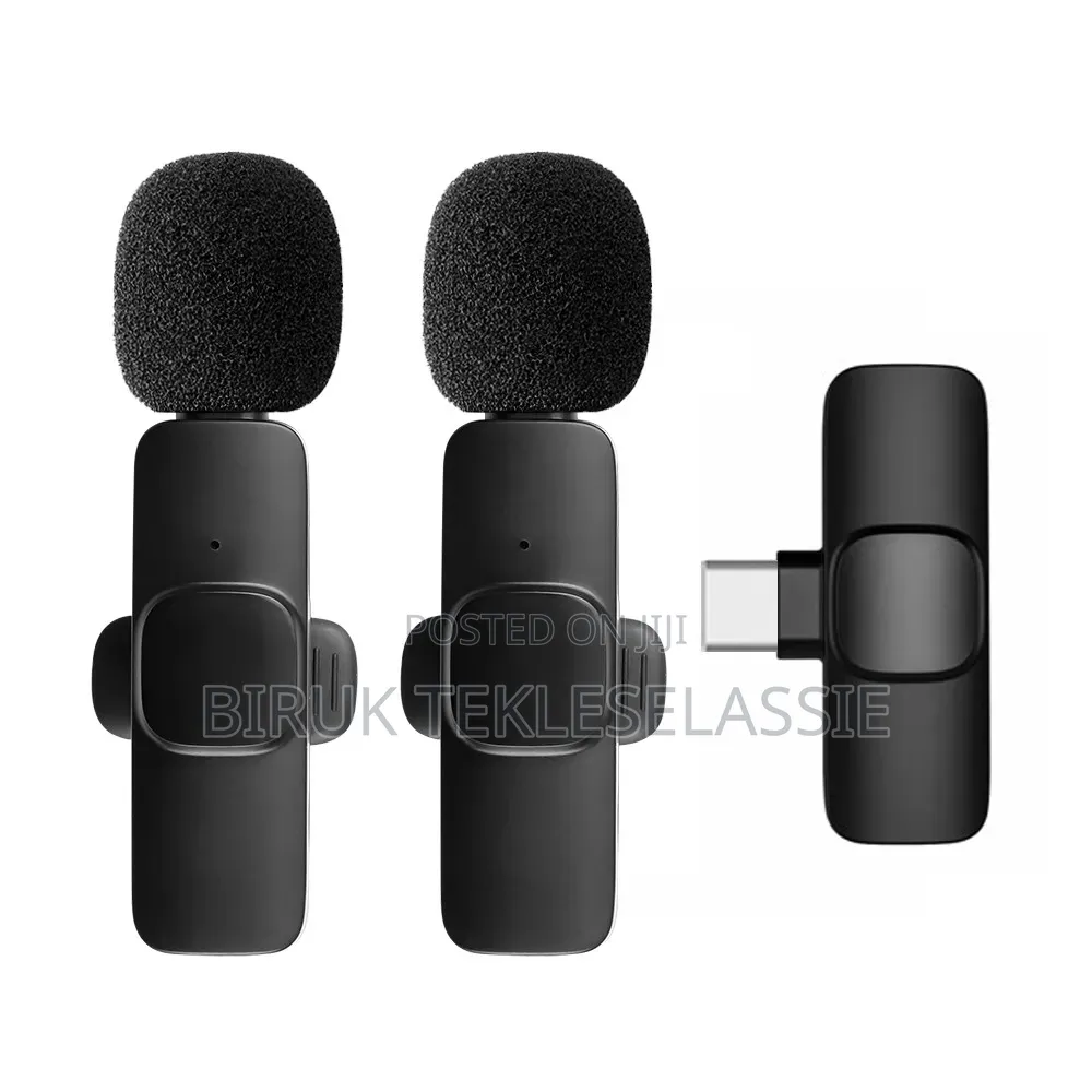 Dual Wireless Mic for Android Type C Wireless Microphone