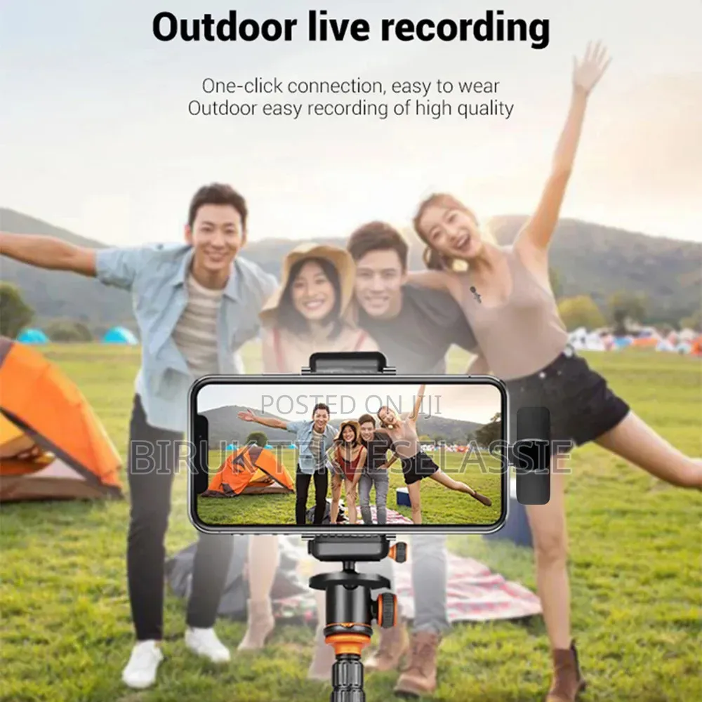 Dual Wireless Mic for Android Type C Wireless Microphone