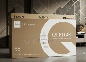 Syinix 55 Inch Tav Qled Google Smart Tv–Uhd HDR Ai Smart Television