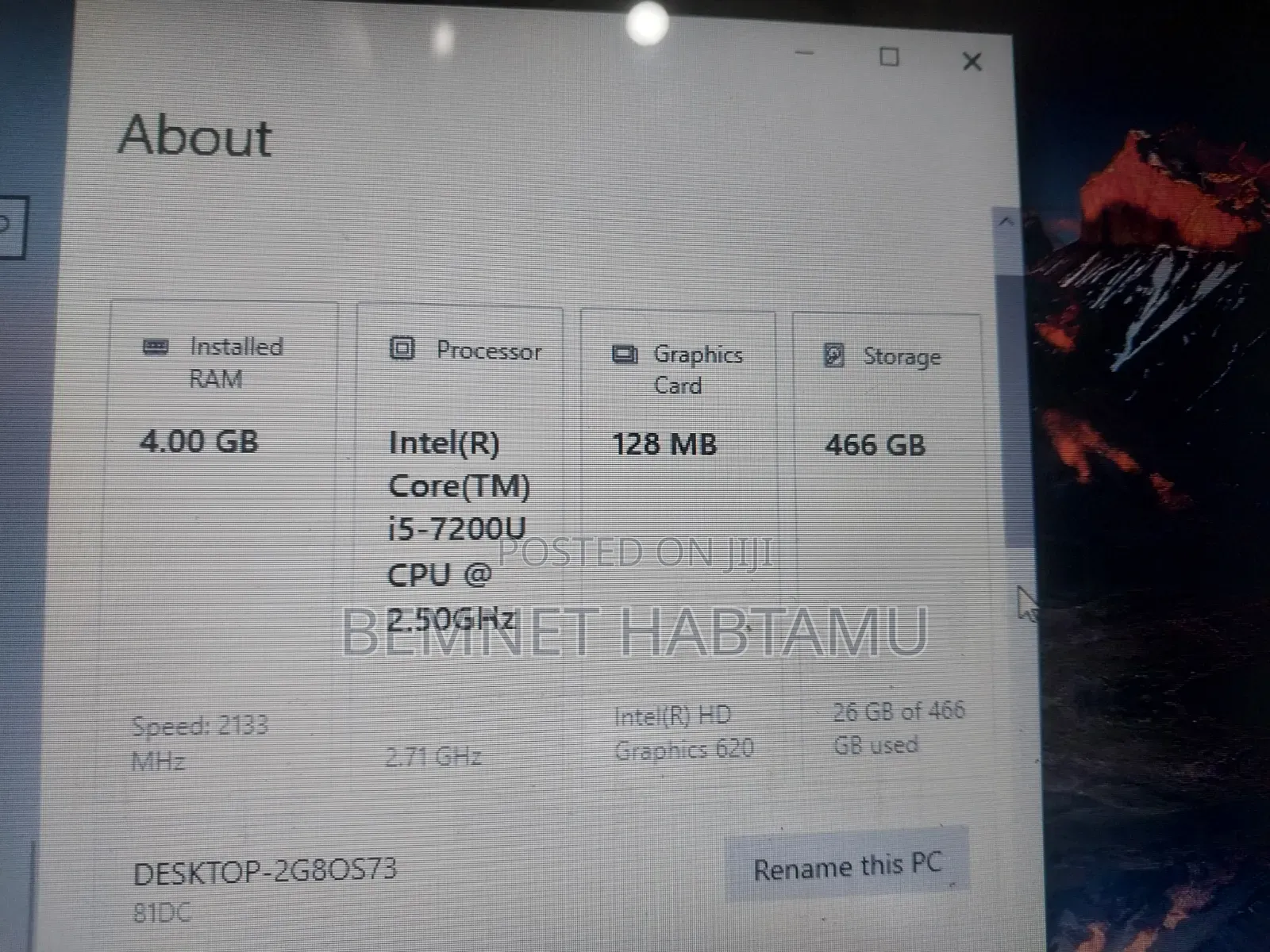 Laptop Lenovo IdeaPad 330 4GB Intel Core i5 HDD 512GB