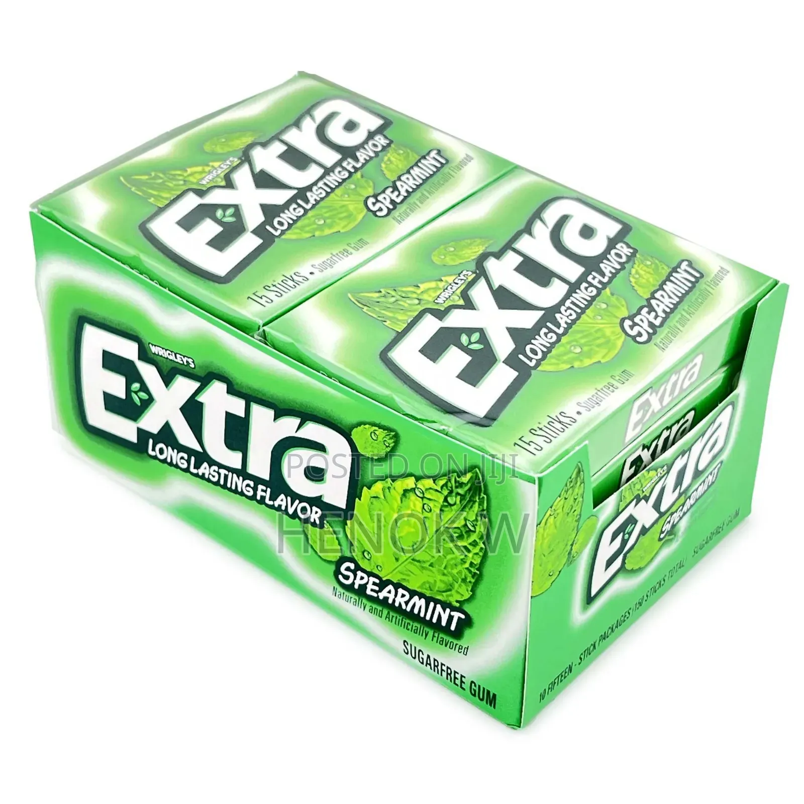 ኦሪጅናል Extra Spearmint ማስቲካ (Original Extra Spearmint Gum)