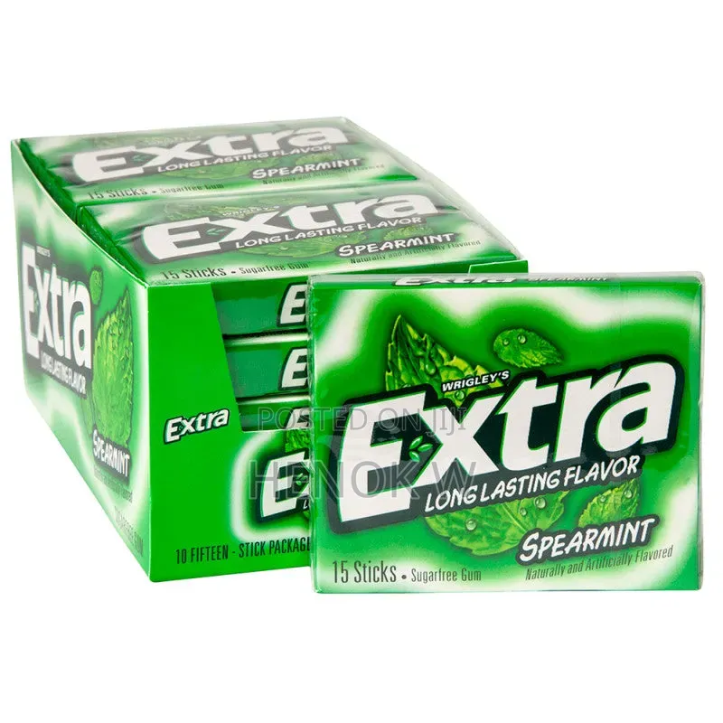 ኦሪጅናል Extra Spearmint ማስቲካ (Original Extra Spearmint Gum)