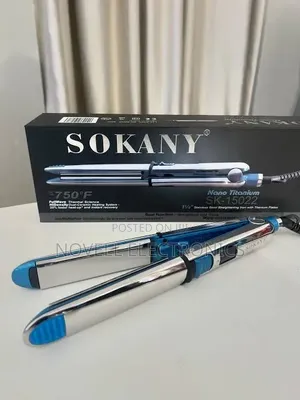 Sokany Nano Titanium Hair Straightener (Sk-15022)