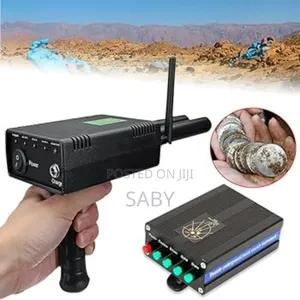 Handheld Metal Detector Set Featuring A Long-range Scanner