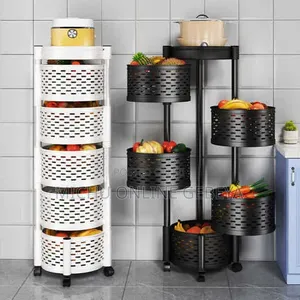 Moveable and Rotatable Kitchen Storage Rack /Free Delivery