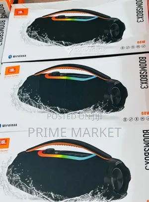 JBL Boombox 3 Portable Bluetooth Speaker Massive Sound Bass, Ipx7