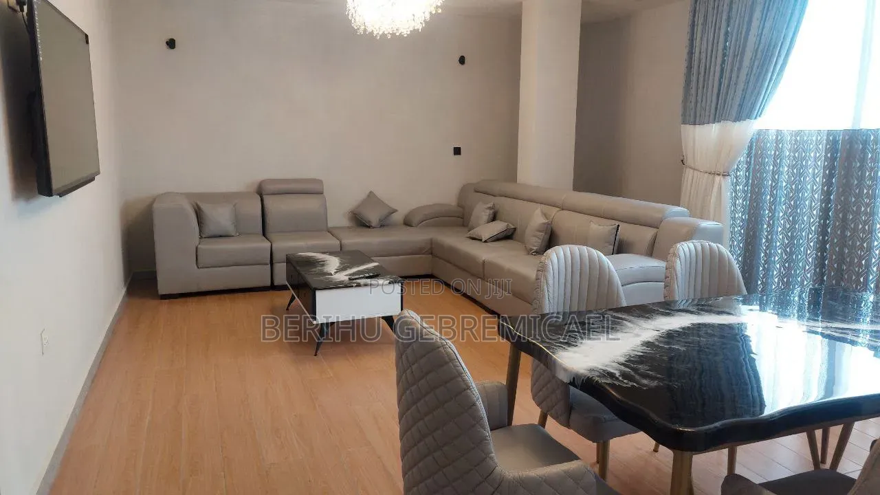Furnished 2bdrm Apartment in ሳሚት, Bole for rent