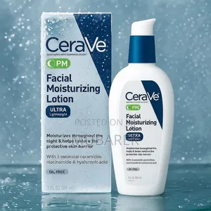 Oil-Free Cerave Pm Night Cream With Niacinamide Ceramides