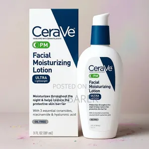 Dermatologist-Developed Cerave Pm Facial Moisturizing Lotion