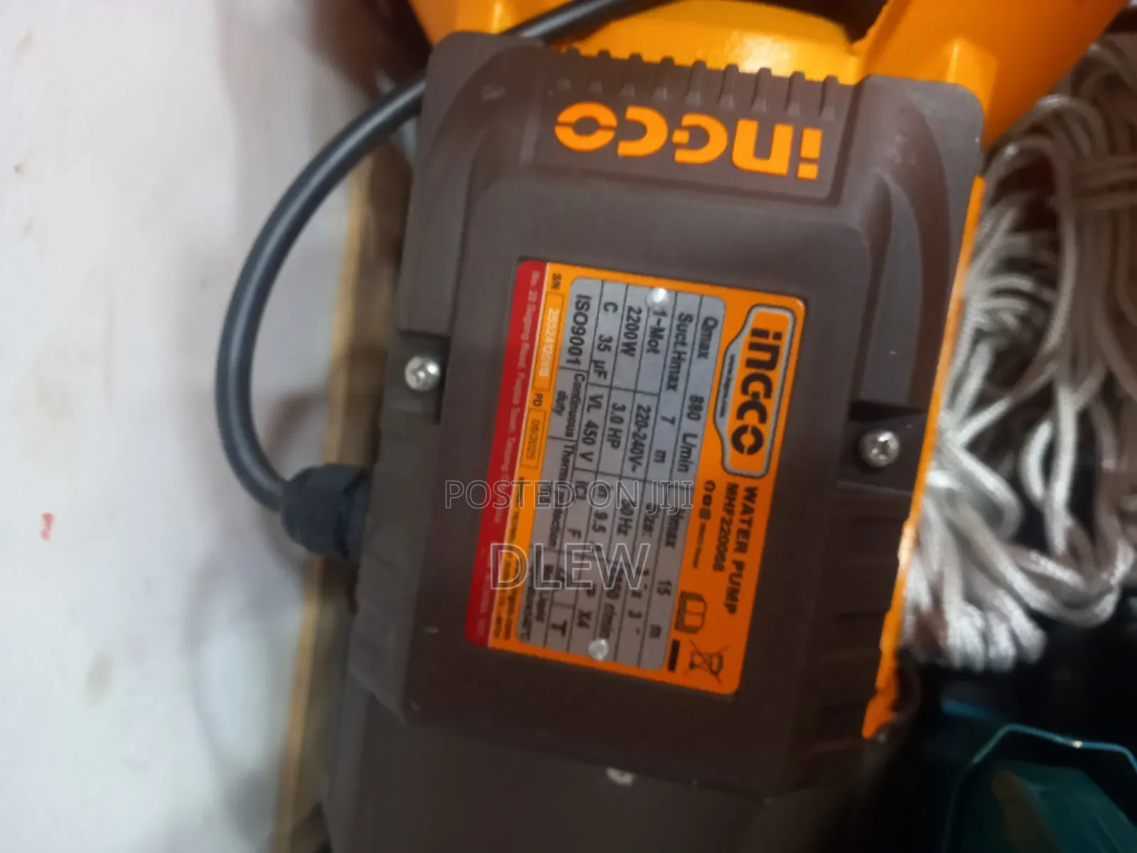 Ingco Water Pump 3hp 3"/3"