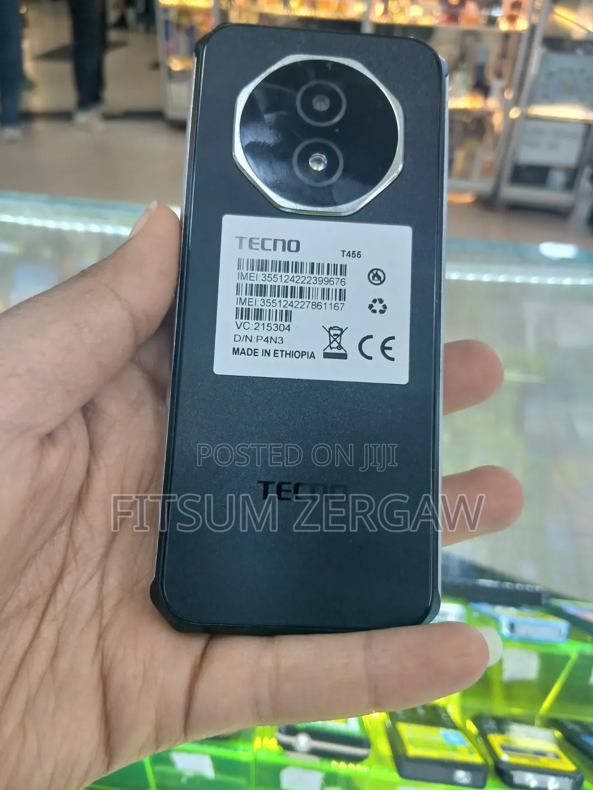 New Tecno T455