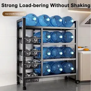Metal Storage Shelf ባለ 4 ደረጃ ሁለገብ መደርደሪያ /Free Delivery