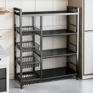 4 Layer Metal Storage Shelf/Free Delivery