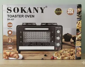Sokany Mini Oven 35l Electric Toaster Oven (Model: Sk-437, 2200w)