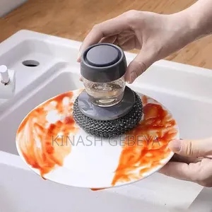 Liquid Adding Pot Washing Brush