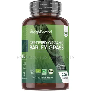 100% Certified Organic Barley Grass Capsules