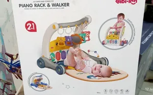 2 In 1 Piano Rack And Baby Walker