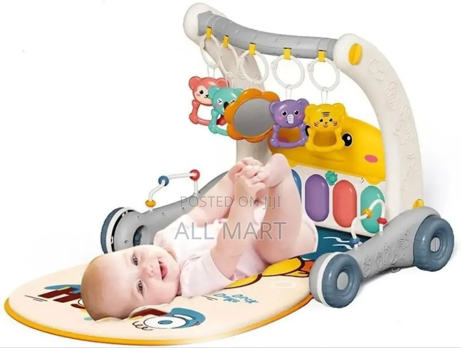 2 In 1 Piano Rack And Baby Walker