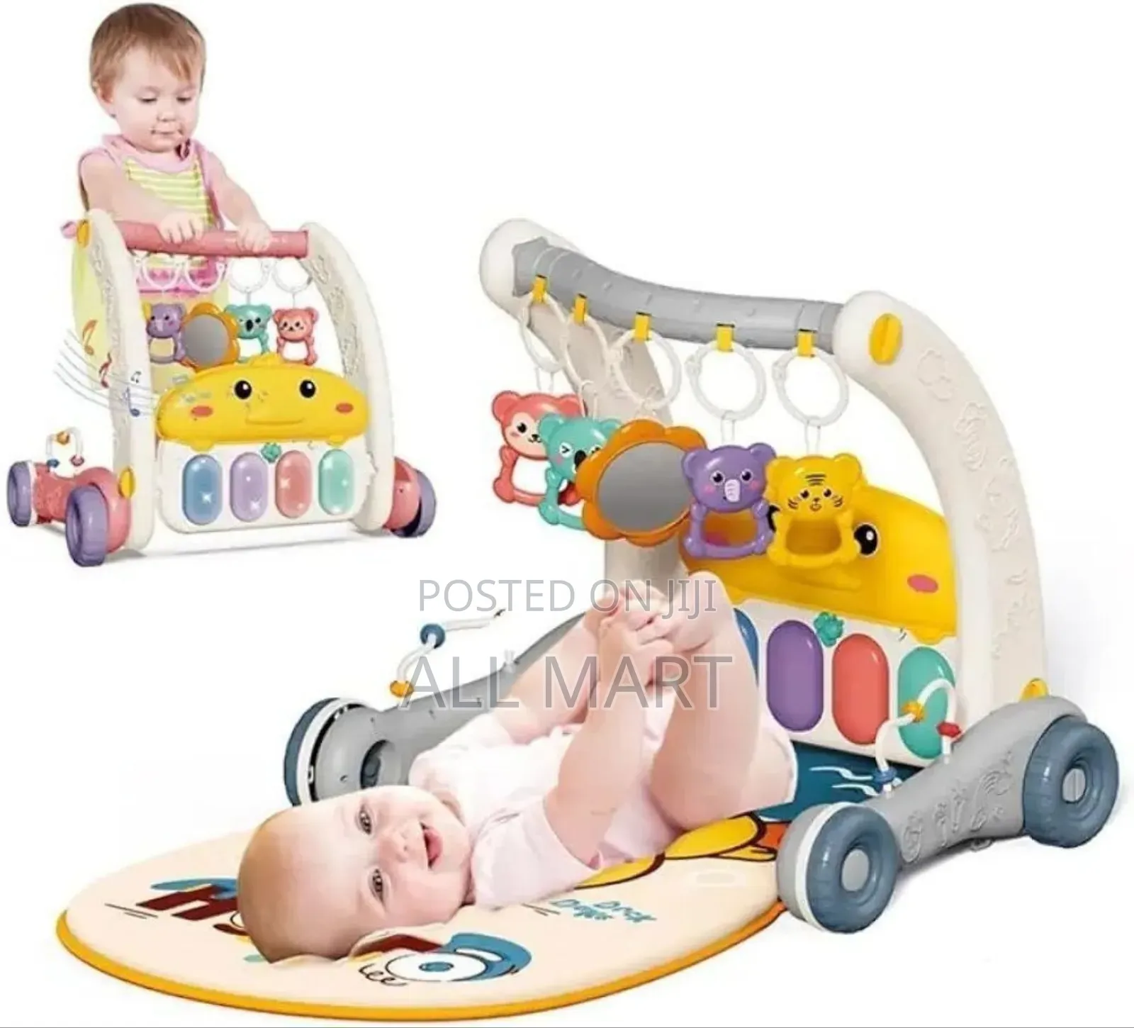 2 In 1 Piano Rack And Baby Walker